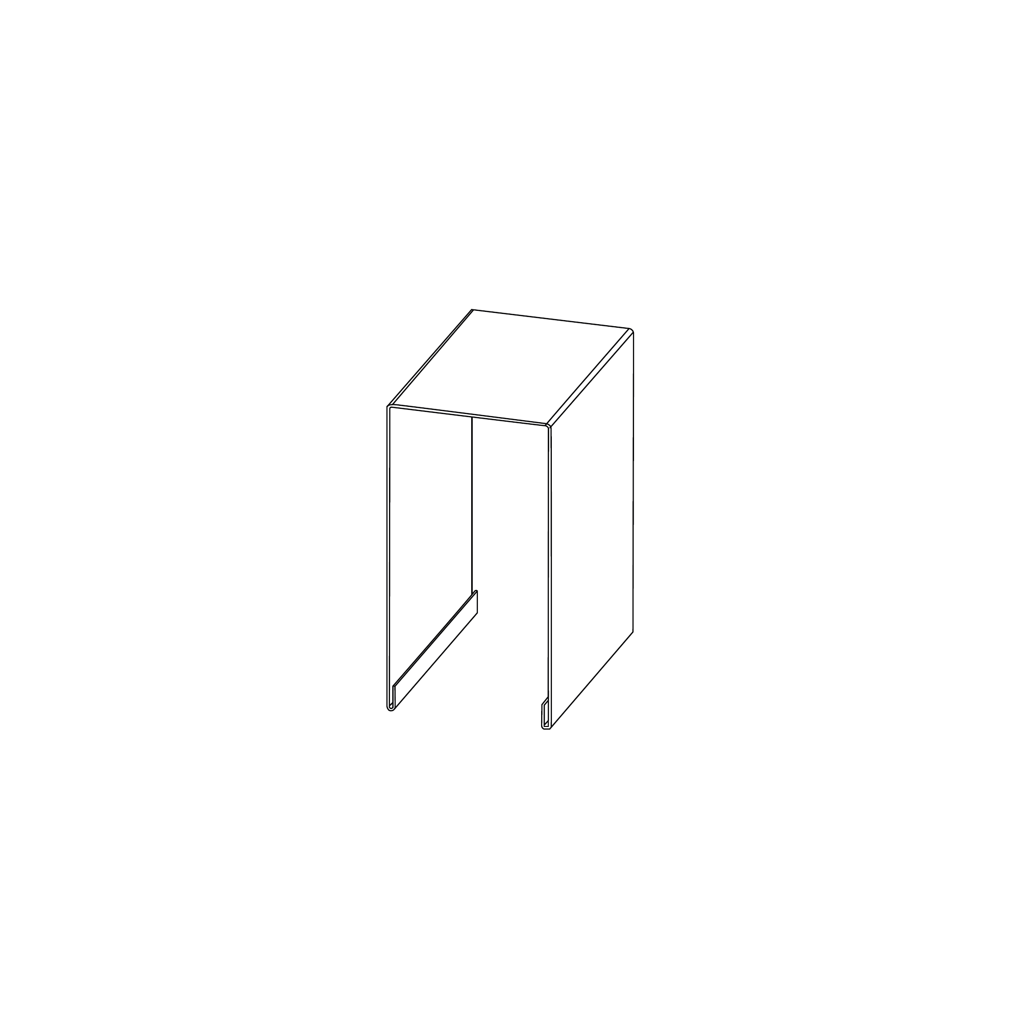 BASIC Abdeckblende U