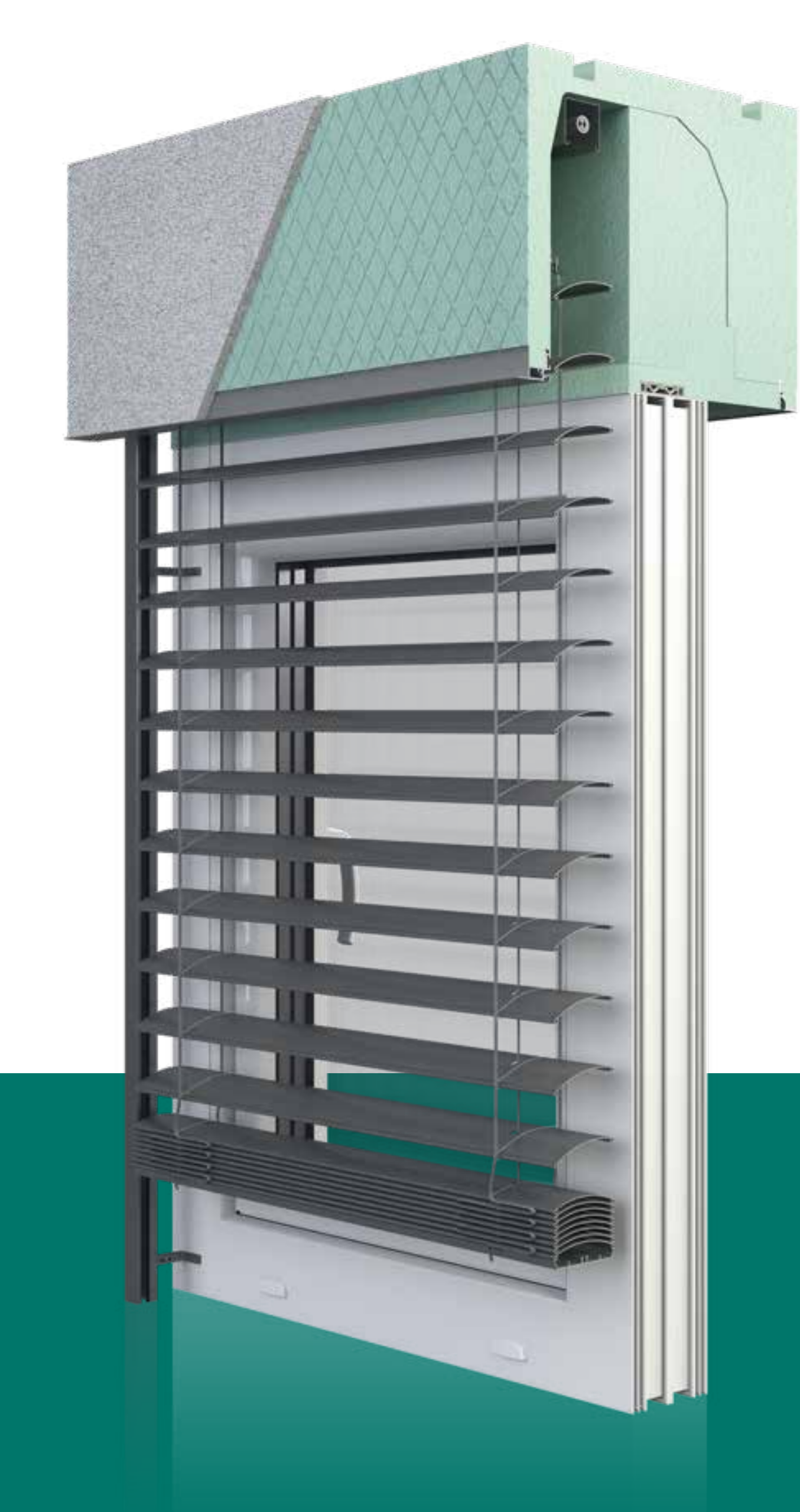 ROKA TOP 2 SHADOW Raffstore Kastensystem