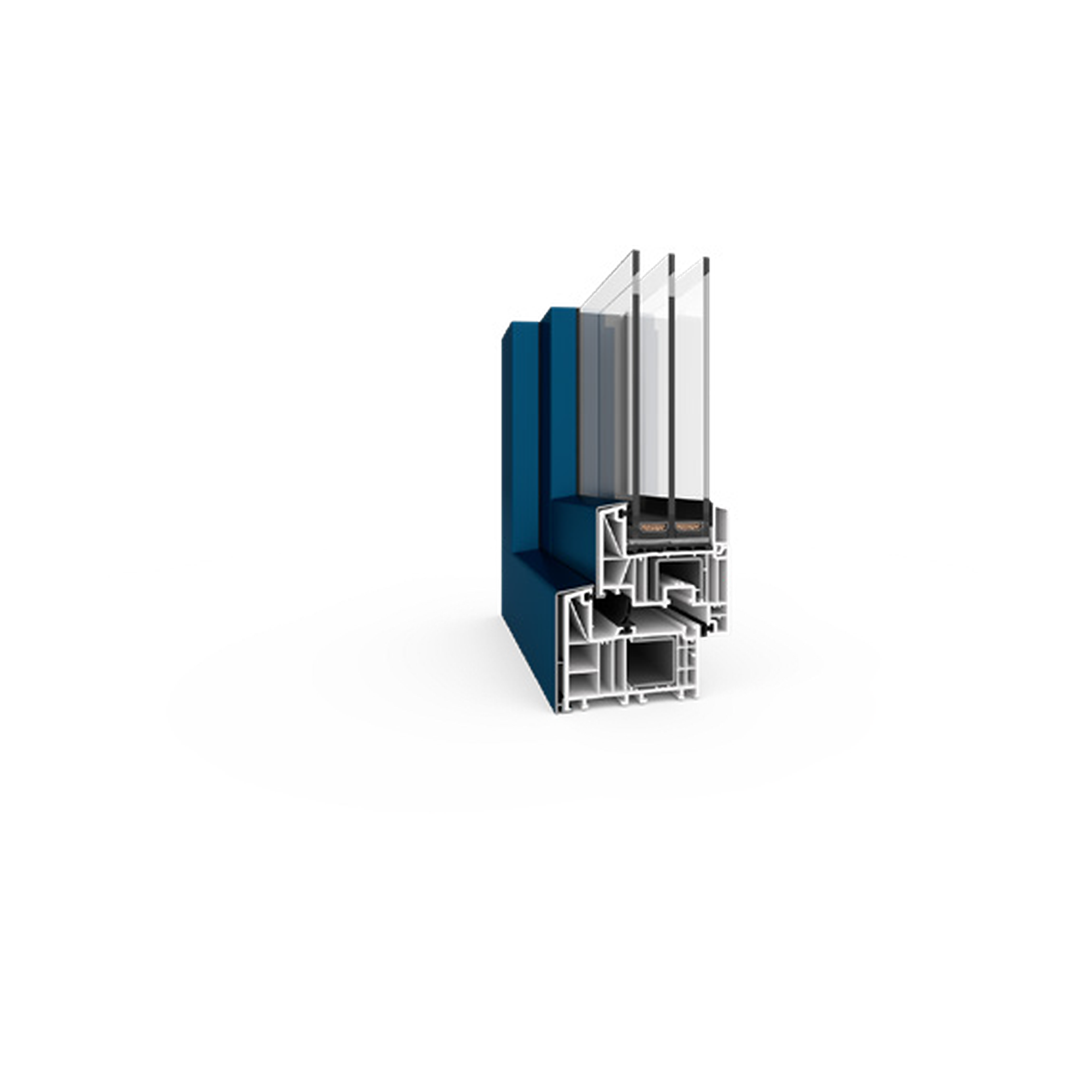 bluEvolution 82 Aluminium-Vorsatzschalen