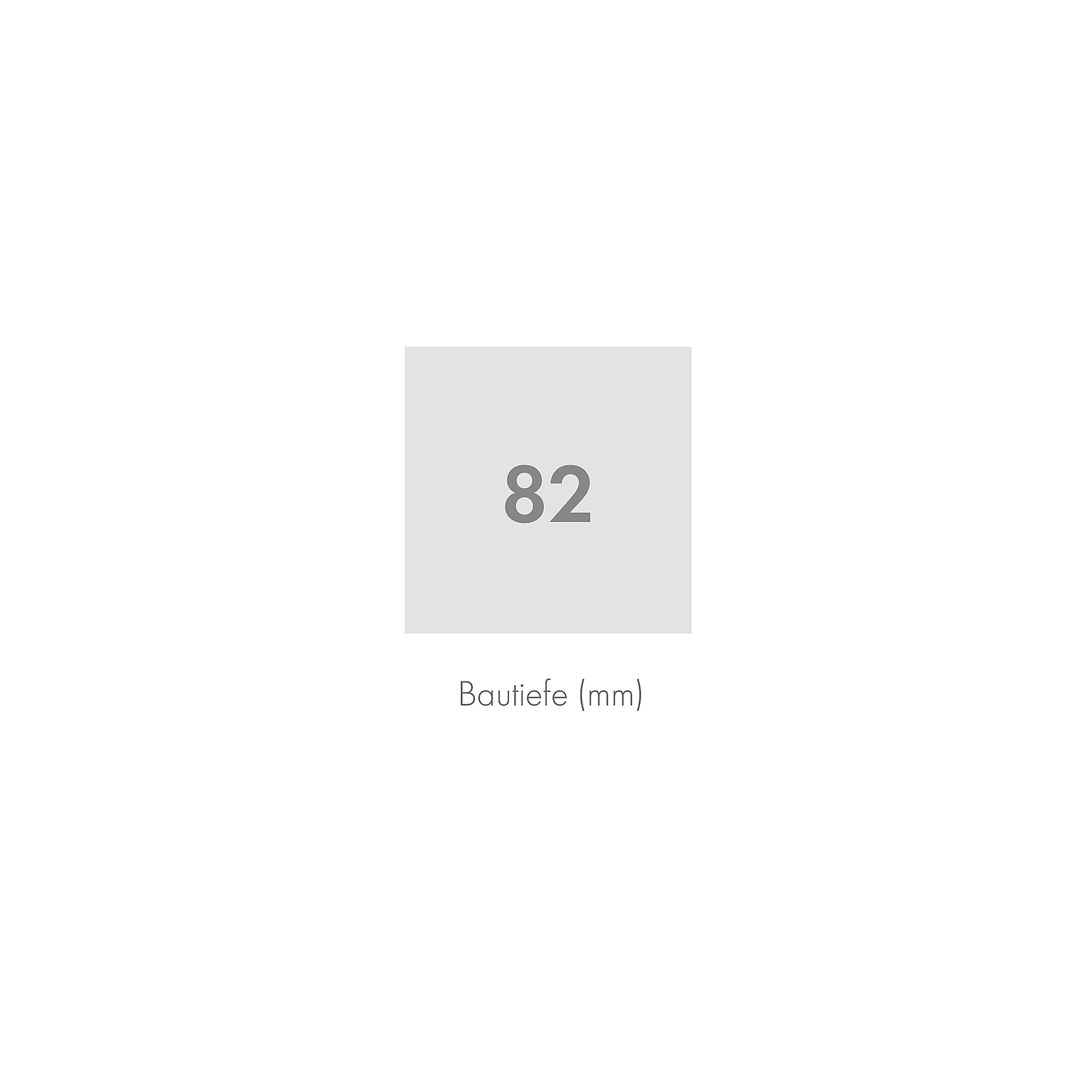 bluEvolution 82 Bautiefe 82 mm