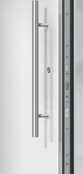 Aluminium Einlassgriff